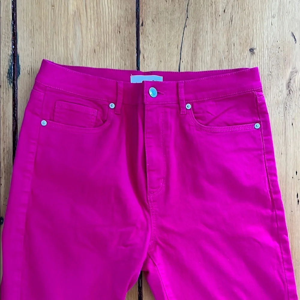 LOFT Pink Jeans 28/6 - Picture 3 of 5